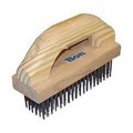 Bon Tool Bon 84-668 Wire Brush, 7 1/8" X 2 1/4" With Wood Handle 84-668